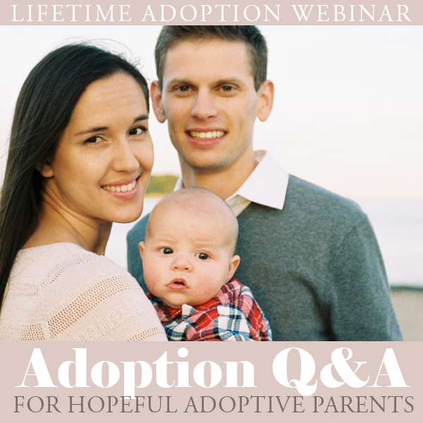 Adoptive family share insights and decisions in our Q&A webinar!