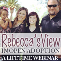 Rebecca shares her birth mother's adoption story