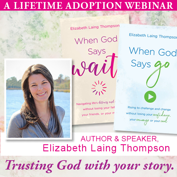 Trusting God with Your Story: Author, Elizabeth Laing Thompson