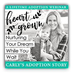 Waiting Well: Carly’s HeartGrown Adoption Story