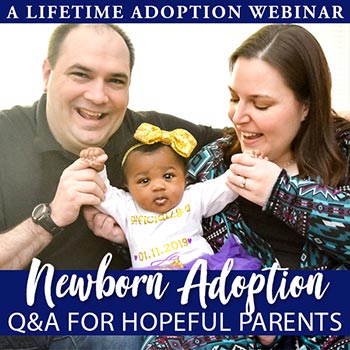Newborn adoption question and answer webinar covers some adoption basics