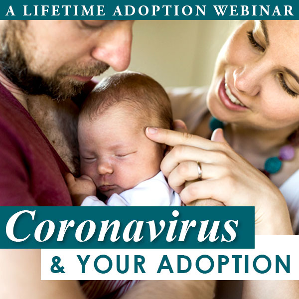 parents concerned about coronavirus and their newly adopted baby can find info in this webinar