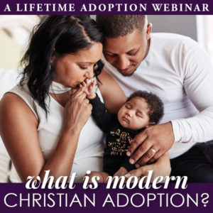 modern Christian adoption webinar