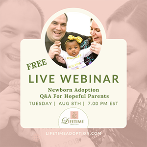 Newborn Adoption Q&A Live Webinar August 8