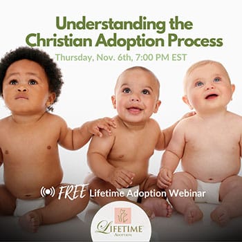 Understanding Christian adoption webinar graphic